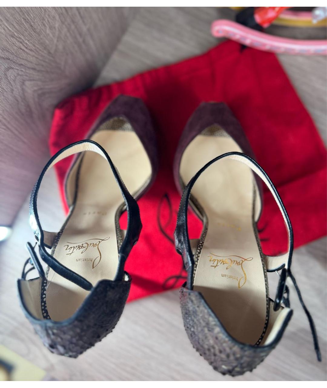 CHRISTIAN LOUBOUTIN Мульти туфли, фото 3