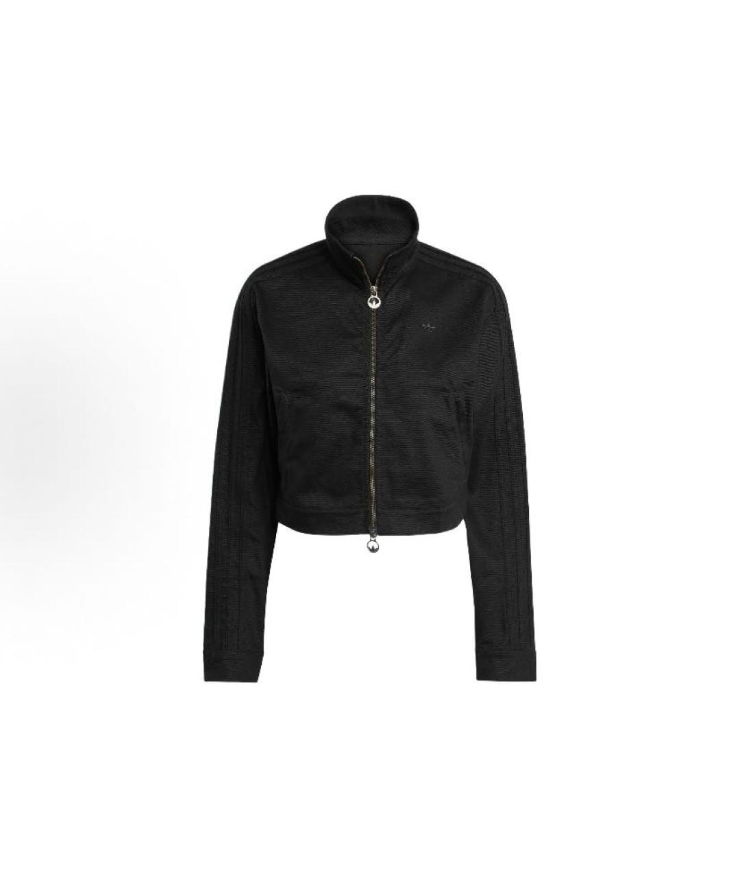 ADIDAS Черная хлопковая куртка, фото 5