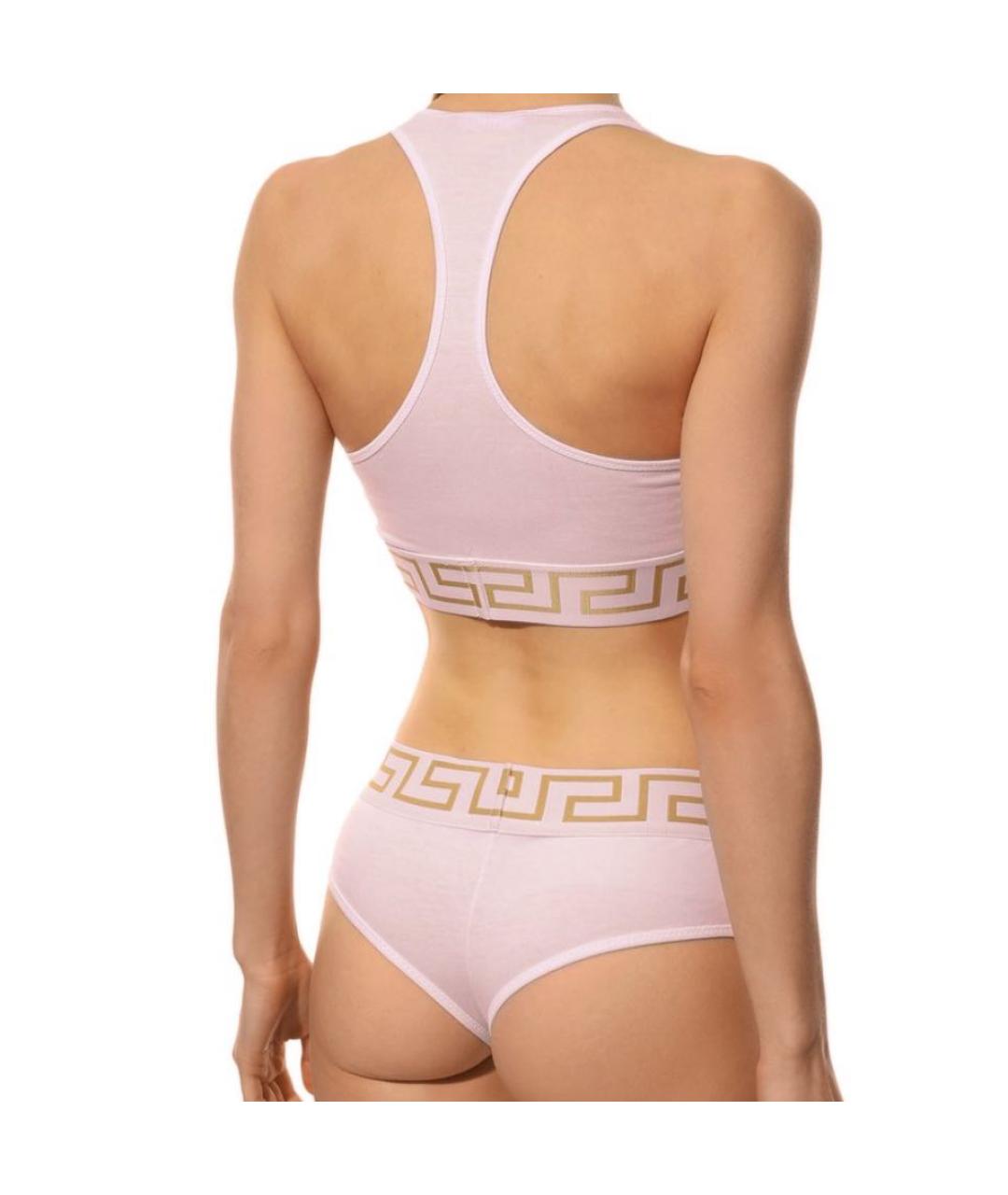 VERSACE Розовая хлопковая майка, фото 8