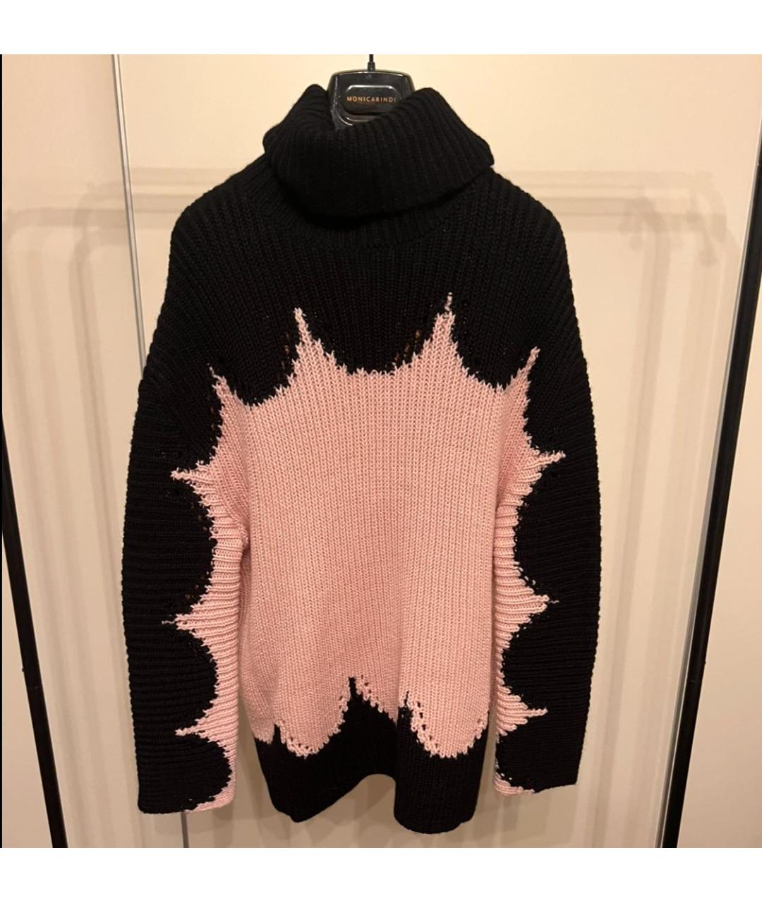 VALENTINO Розовая хлопковая водолазка, фото 2