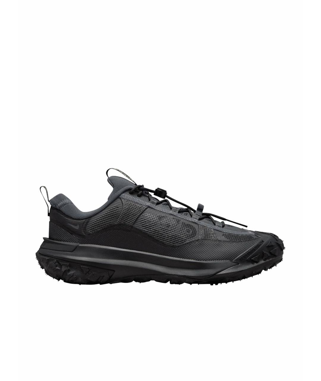 NIKE ACG Черные текстильные низкие кроссовки / кеды, фото 1