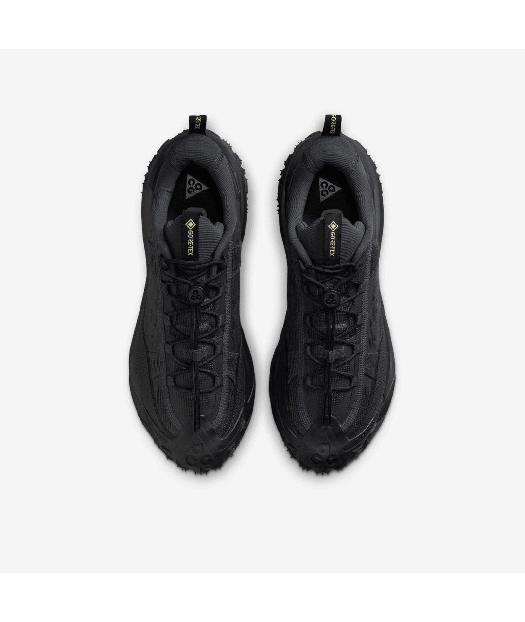 NIKE ACG Черные текстильные низкие кроссовки / кеды, фото 3