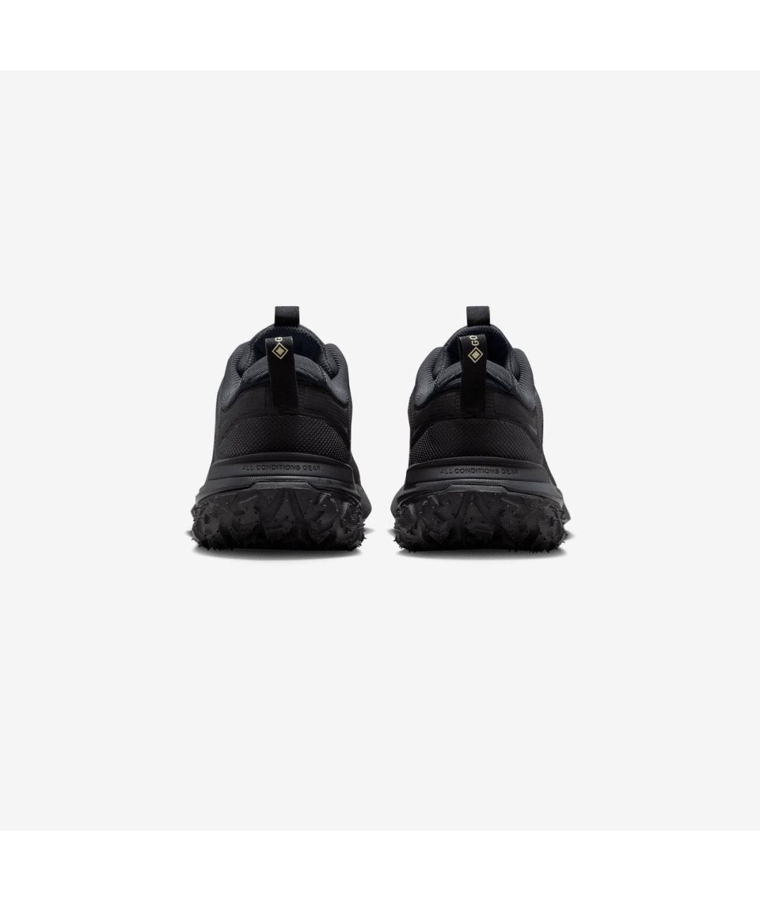 NIKE ACG Черные текстильные низкие кроссовки / кеды, фото 4