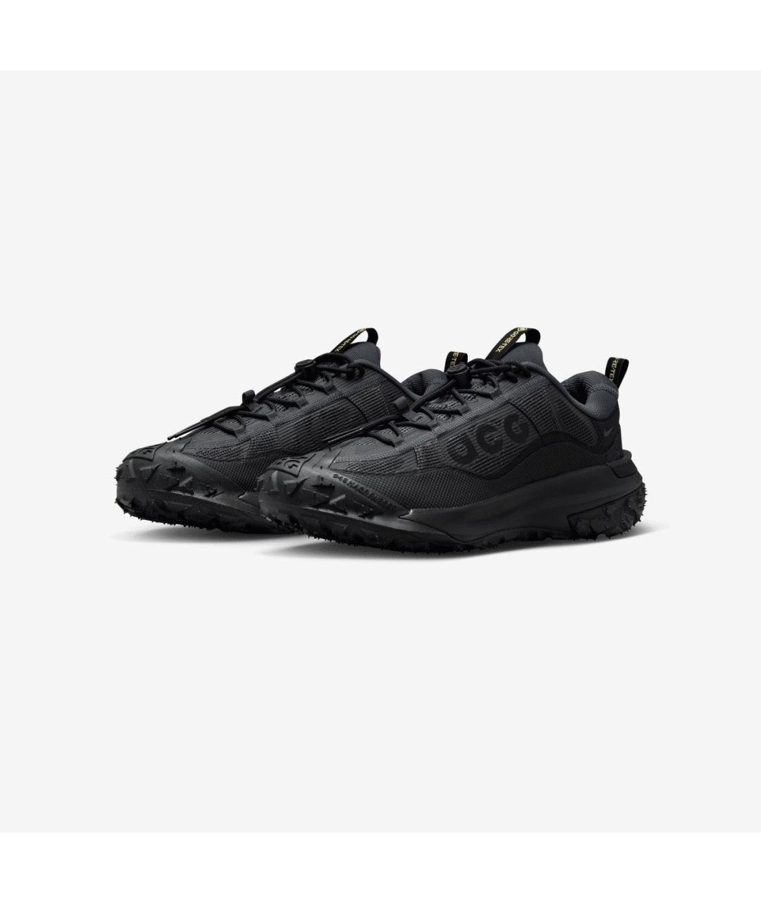 NIKE ACG Черные текстильные низкие кроссовки / кеды, фото 2