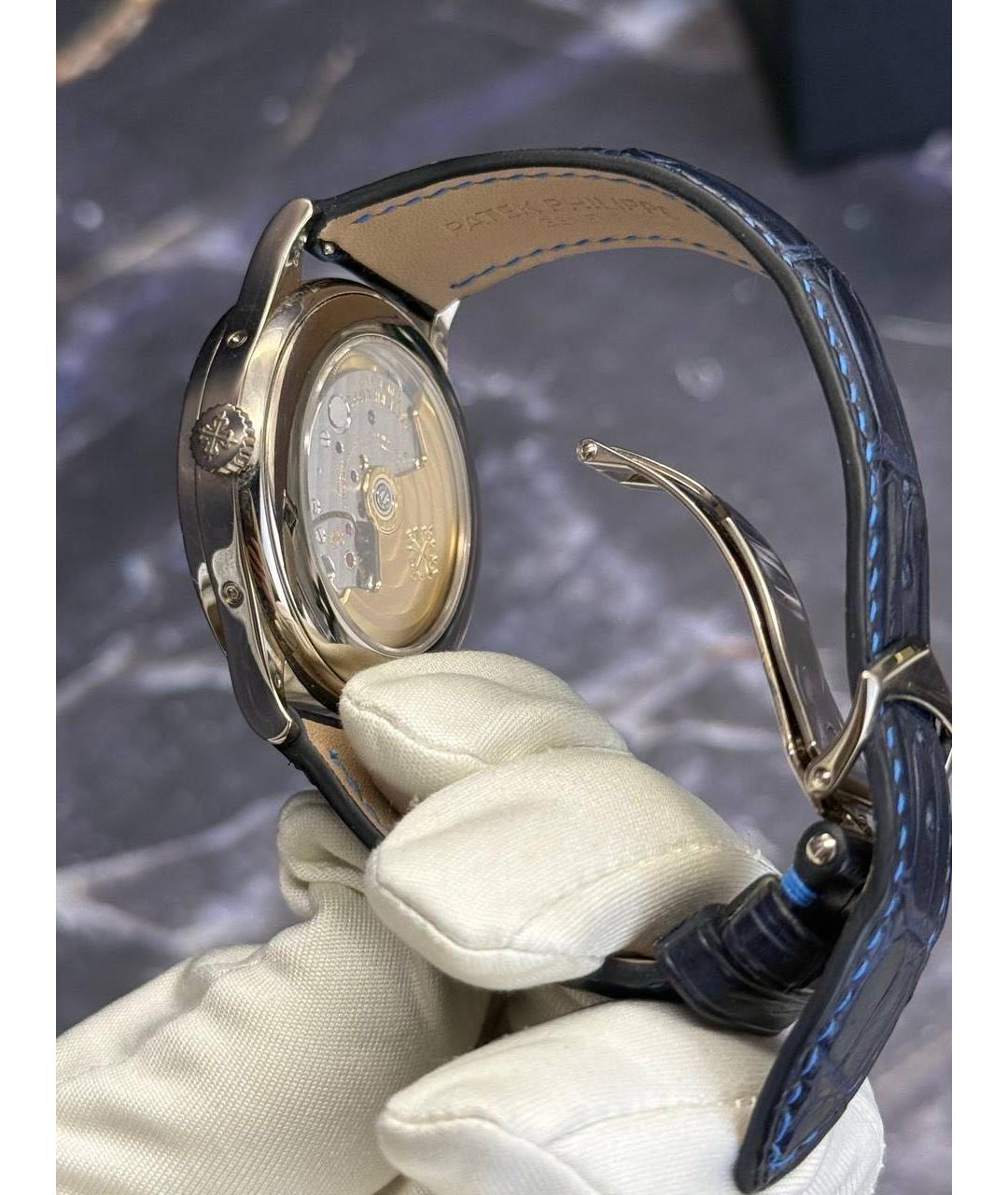 PATEK PHILIPPE Белые часы из белого золота, фото 8