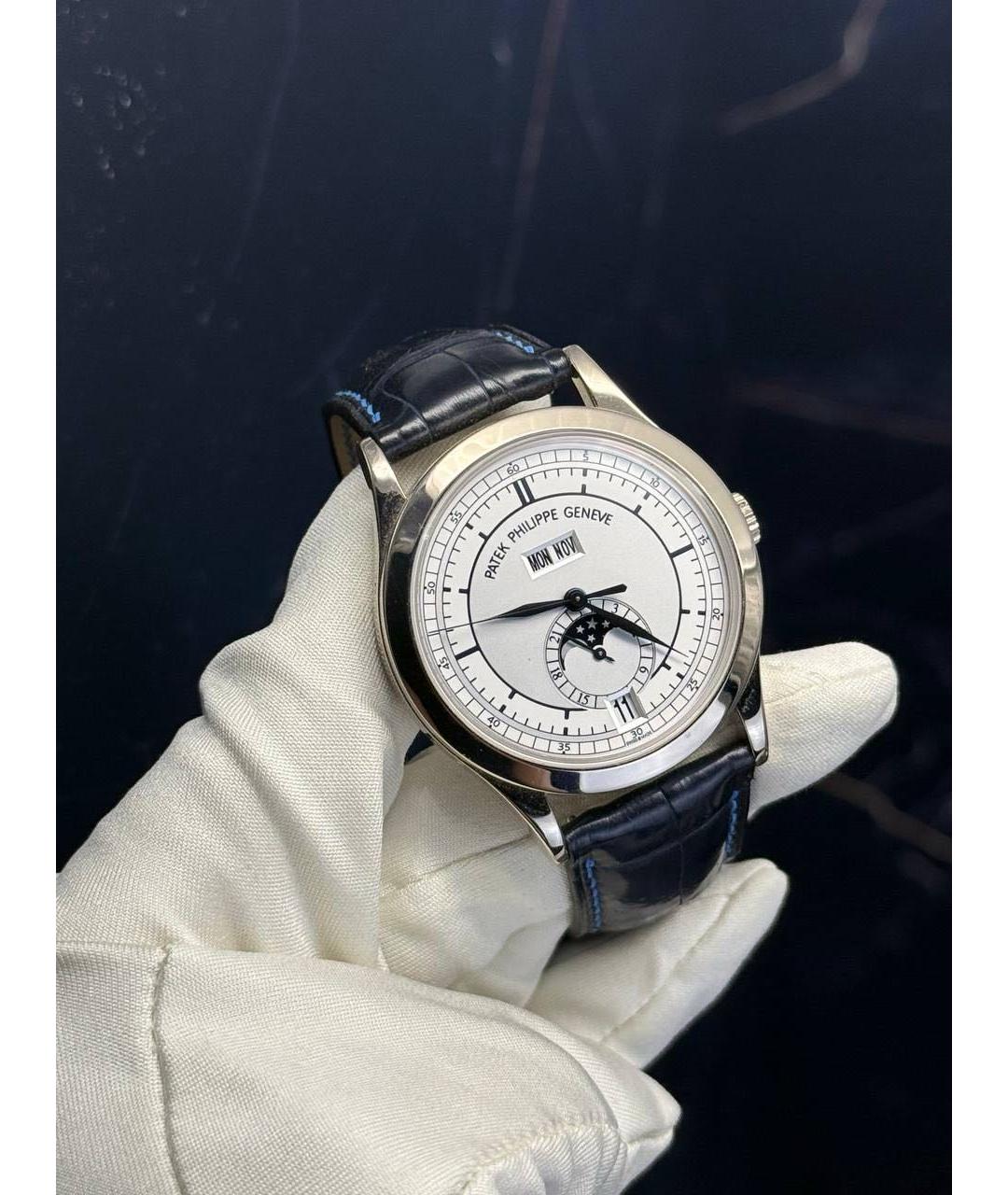 PATEK PHILIPPE Белые часы из белого золота, фото 4