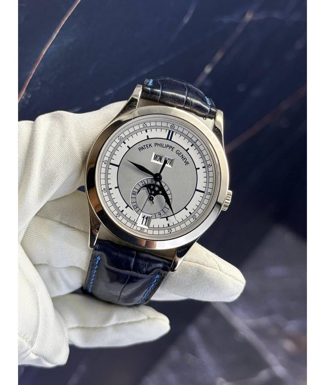 PATEK PHILIPPE Белые часы из белого золота, фото 9