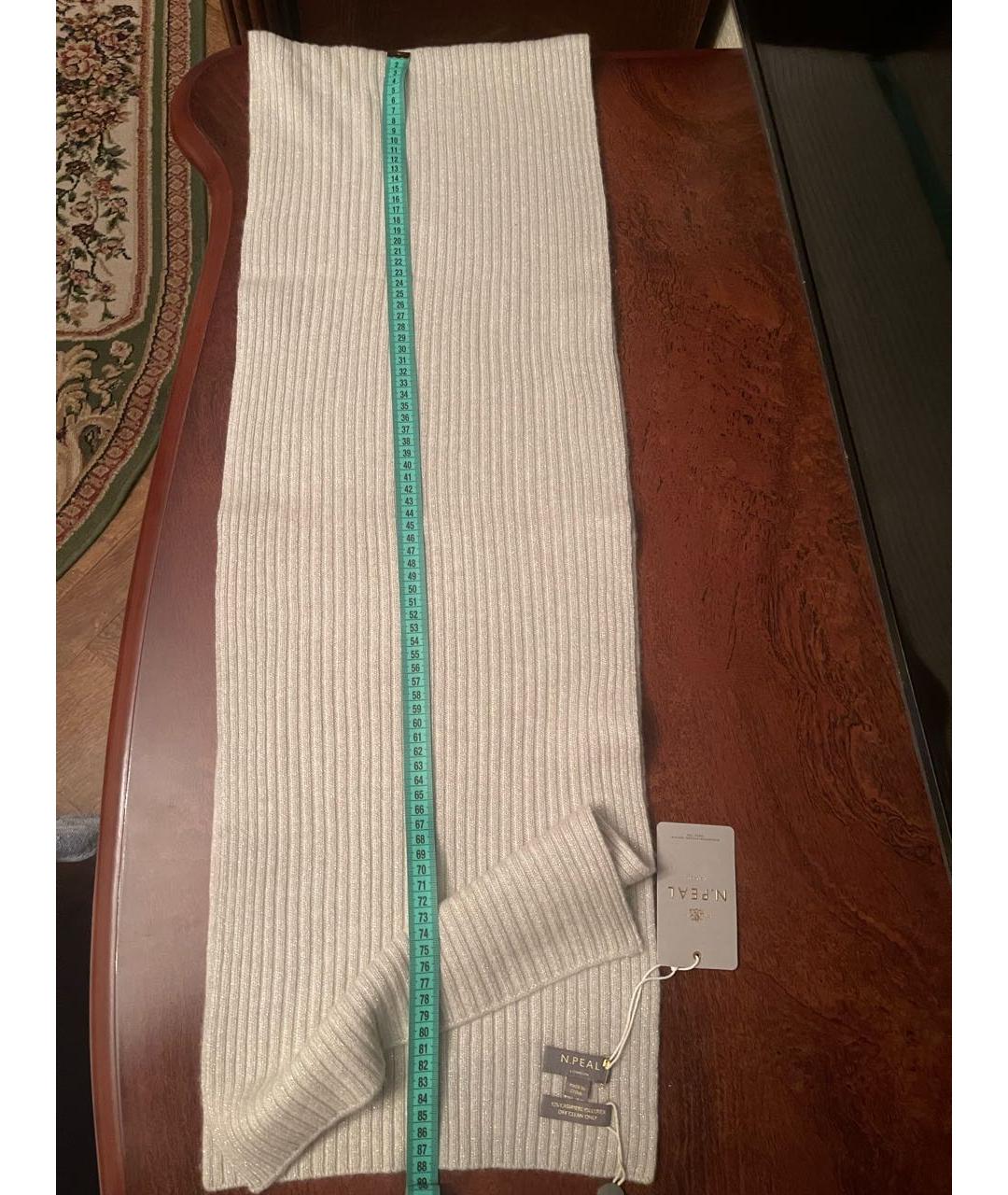 N.PEAL Серая кашемировая шапка, фото 7