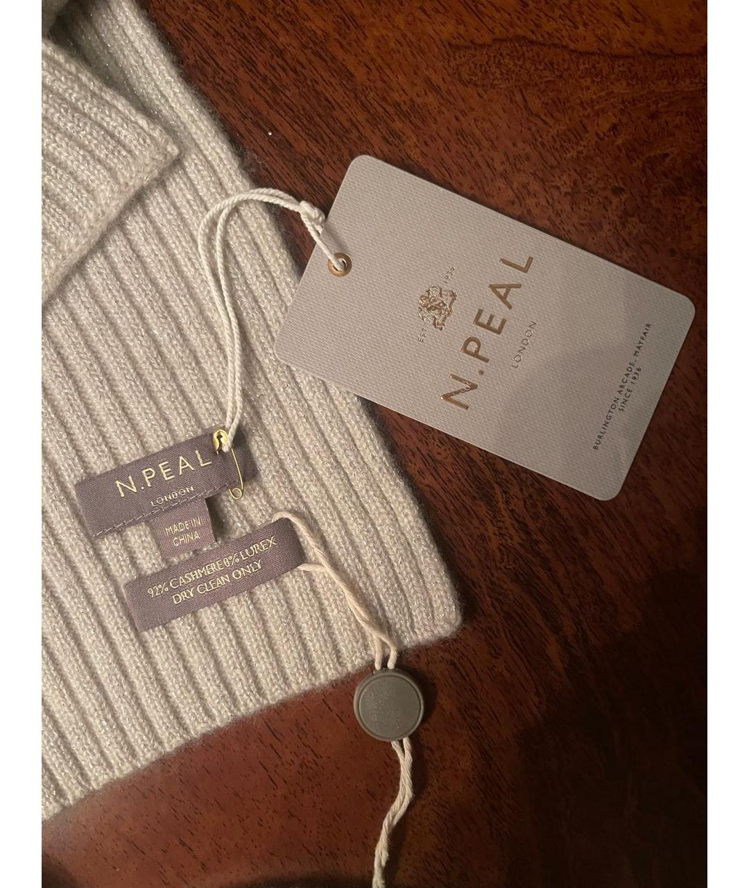 N.PEAL Серая кашемировая шапка, фото 5