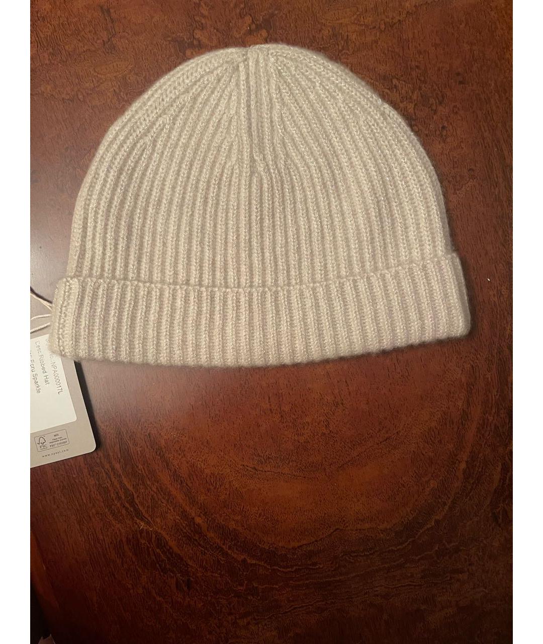 N.PEAL Серая кашемировая шапка, фото 8