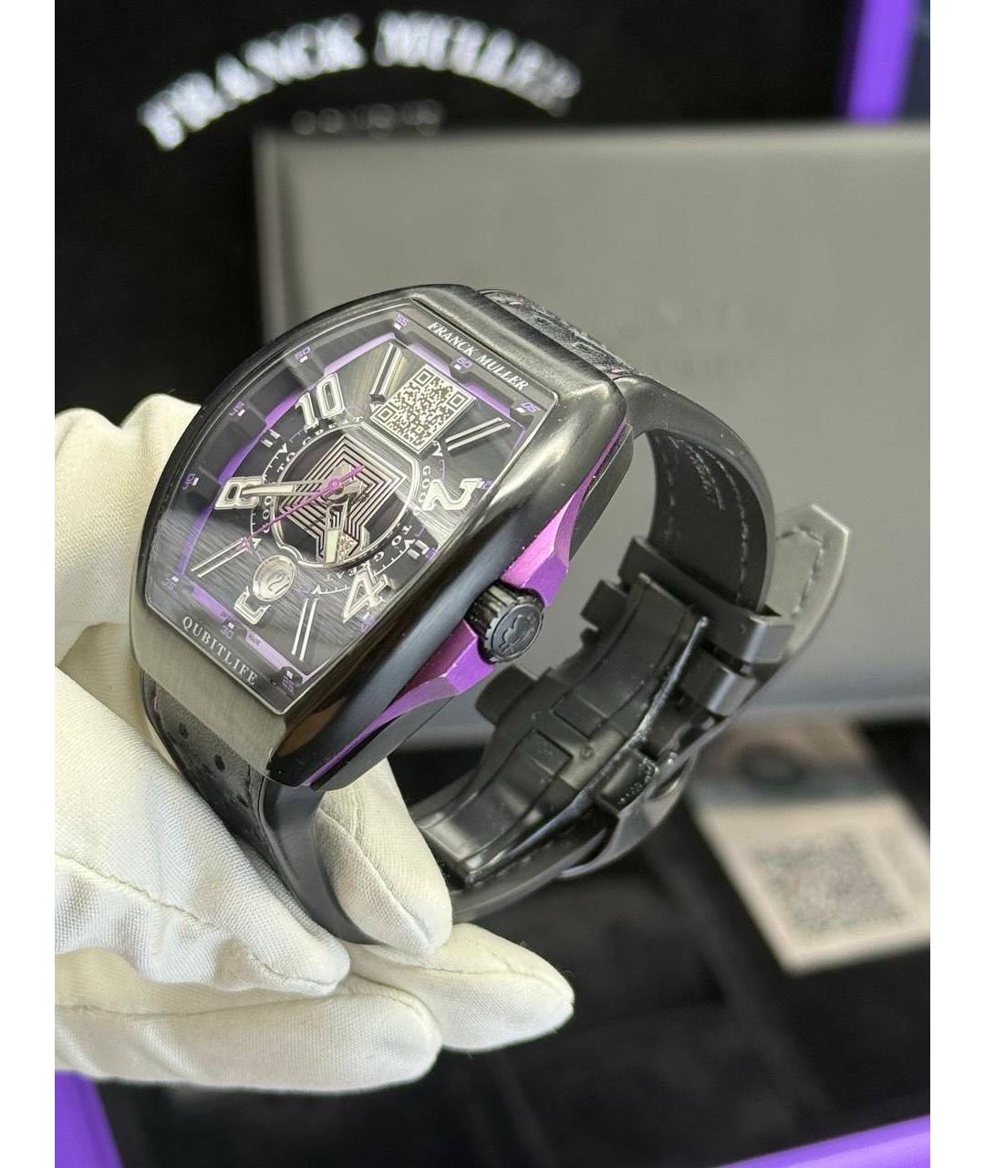 FRANCK MULLER Черные часы, фото 4