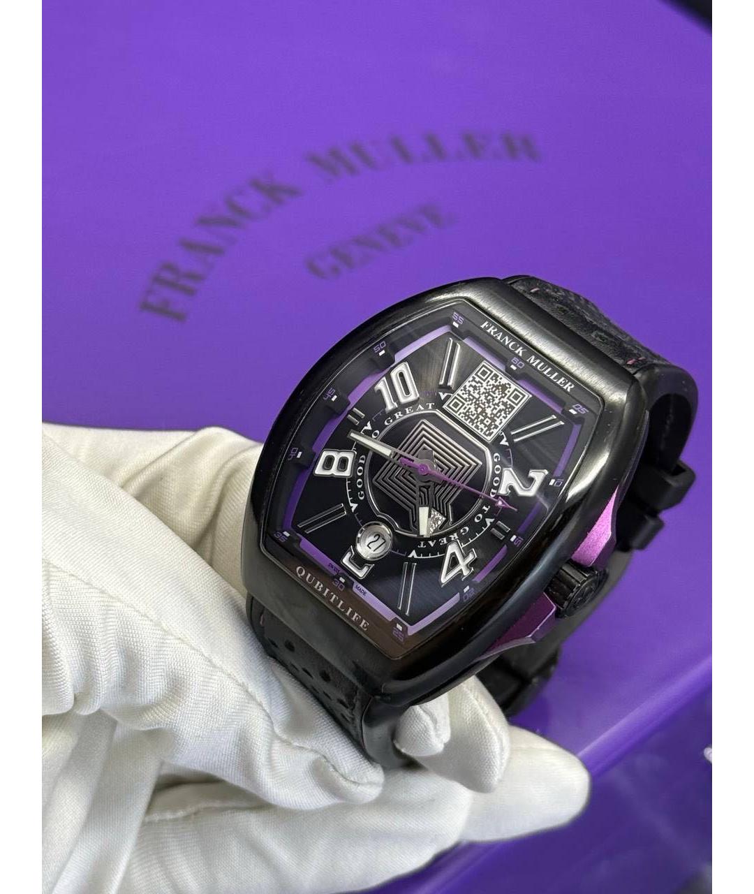 FRANCK MULLER Черные часы, фото 8