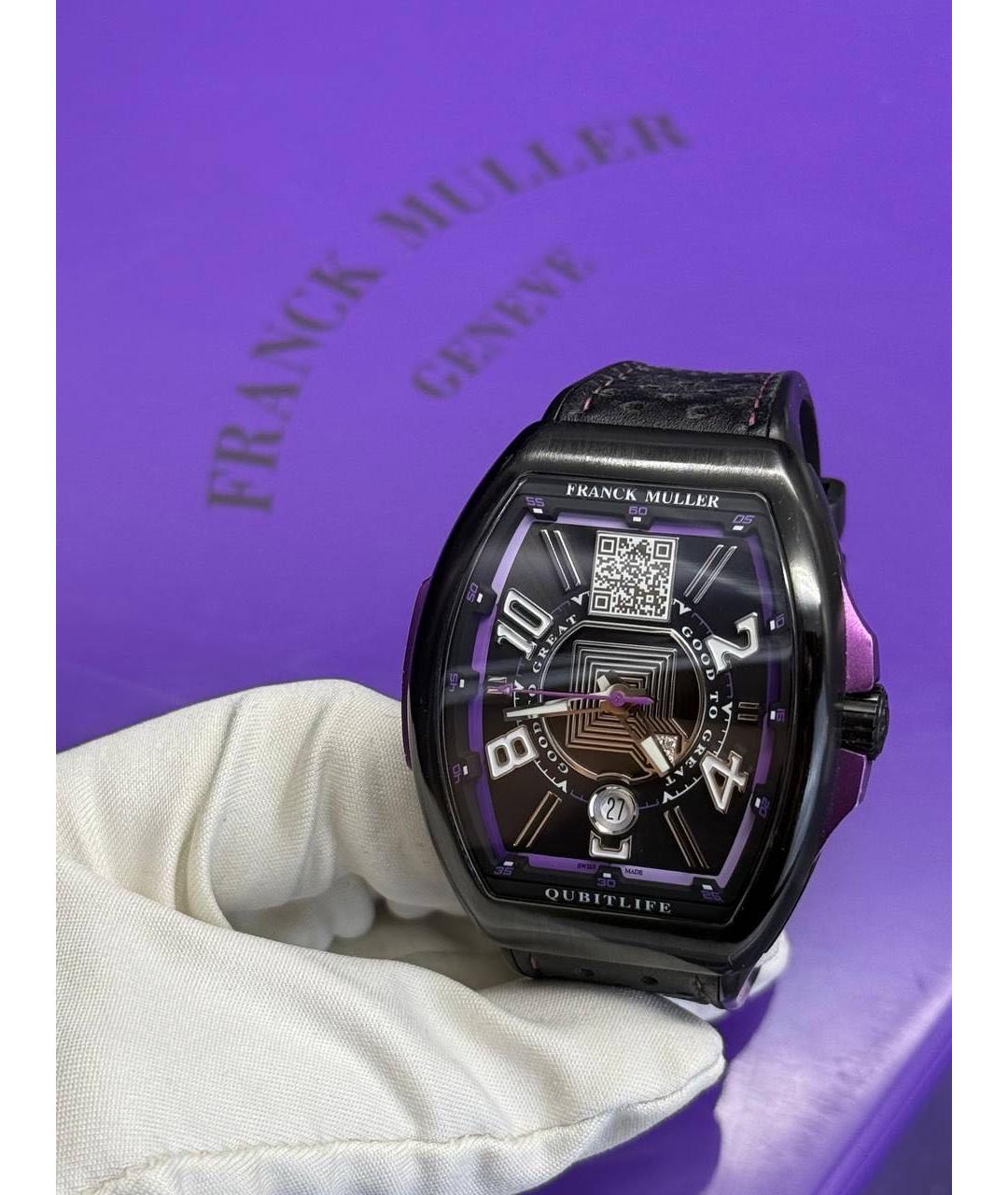 FRANCK MULLER Черные часы, фото 9