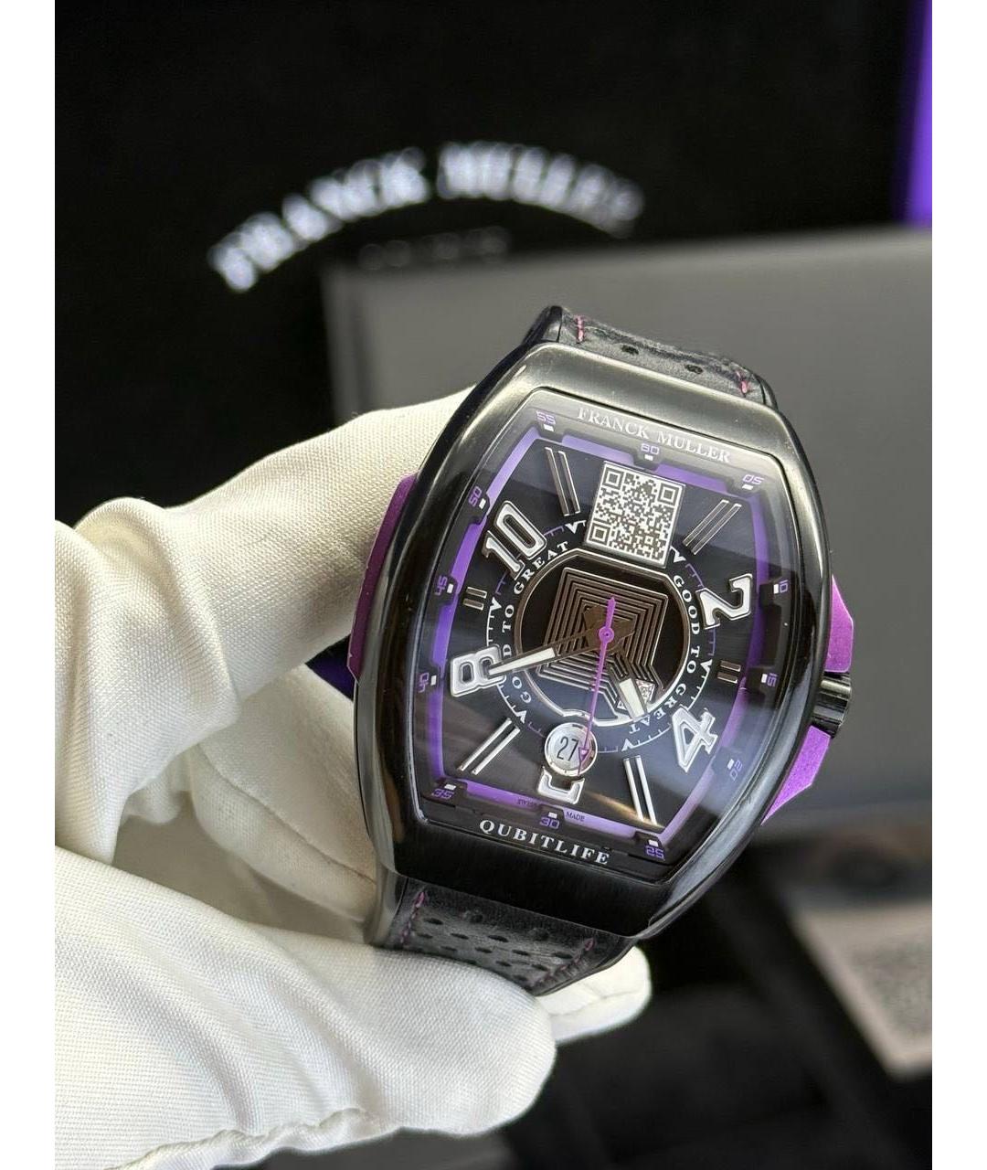 FRANCK MULLER Черные часы, фото 5