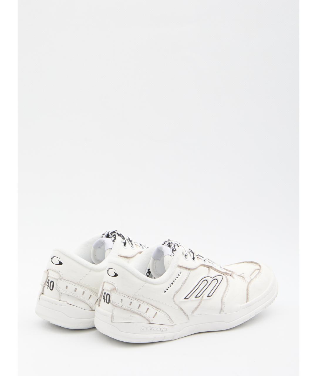 BALENCIAGA Белые кроссовки, фото 3