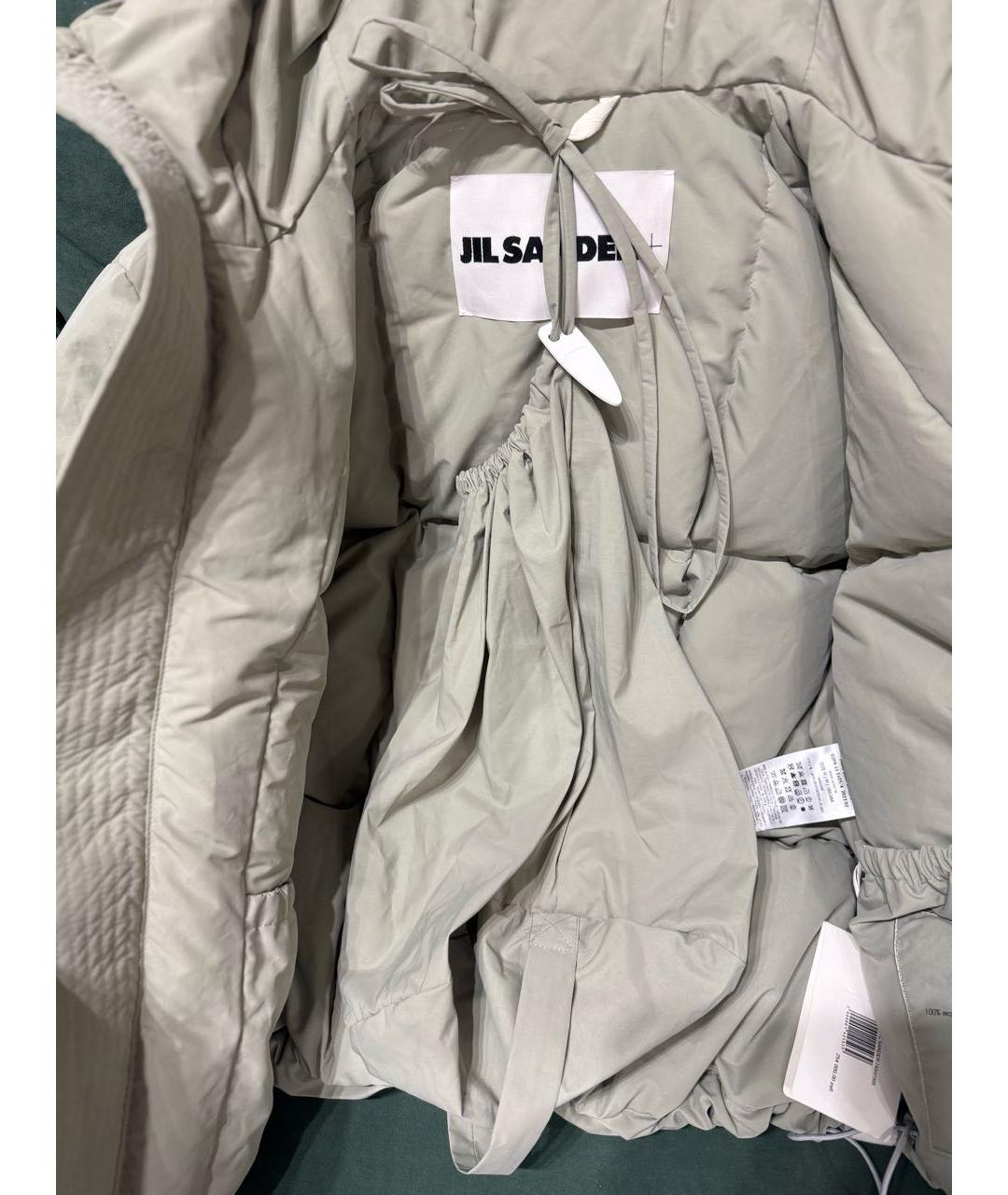 JIL SANDER Зеленый пуховик, фото 5