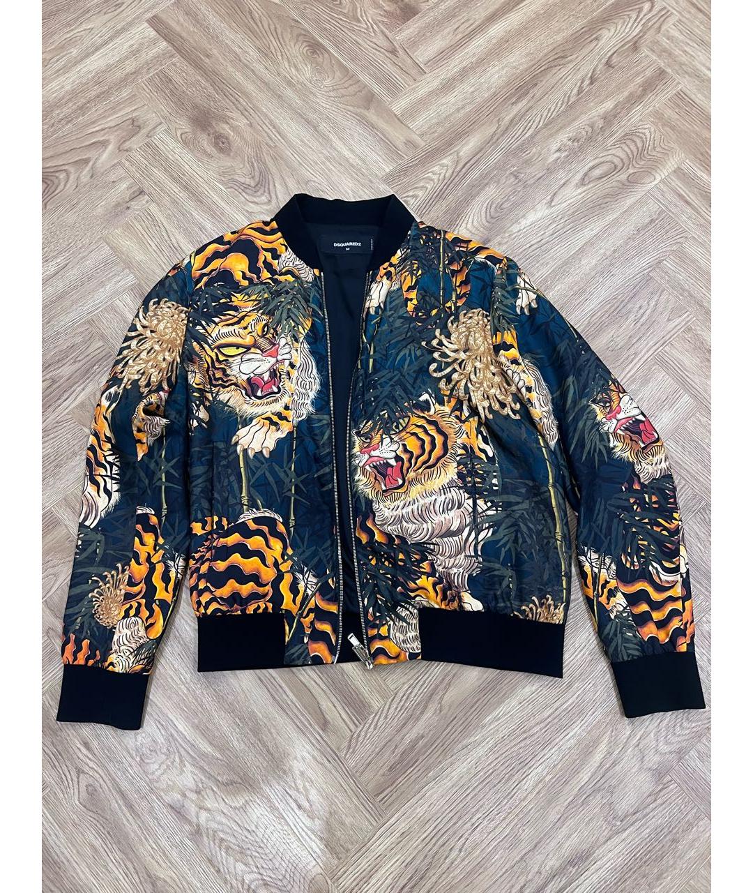DSQUARED2 Мульти шелковая куртка, фото 7