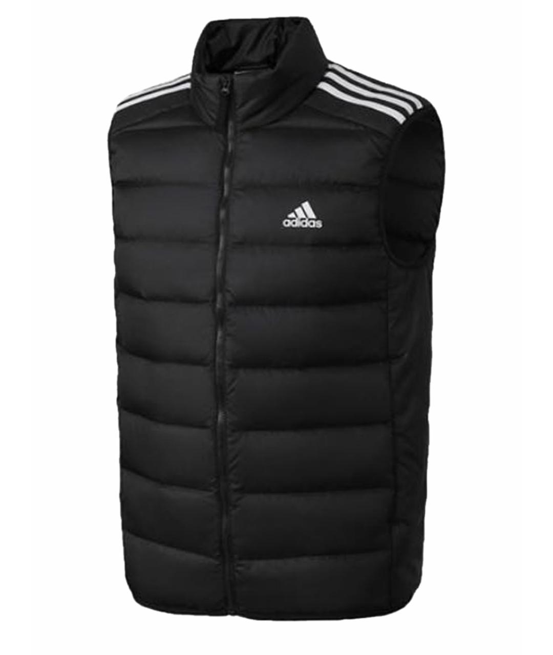 ADIDAS Черный полиэстеровый жилет, фото 1