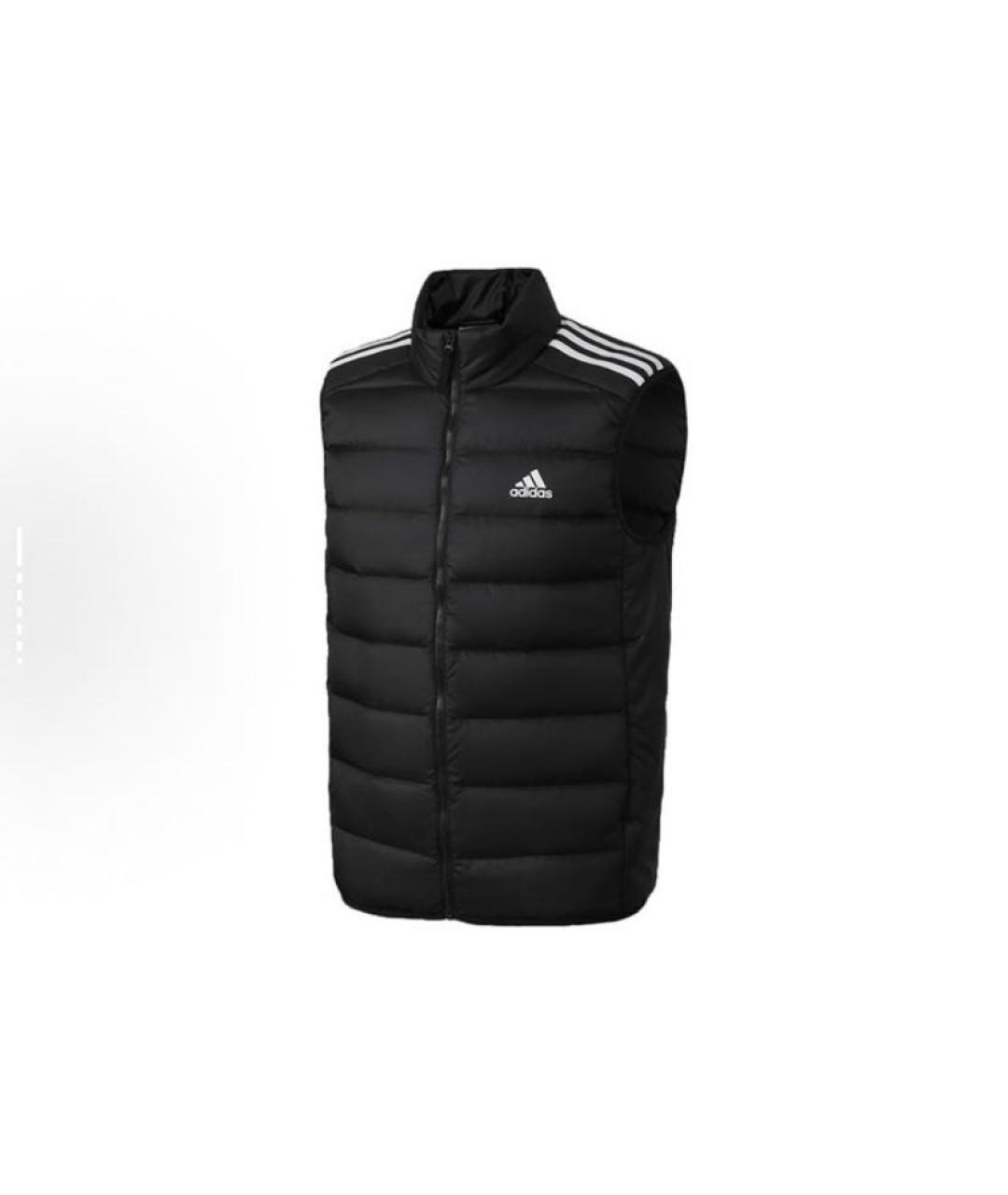 ADIDAS Черный полиэстеровый жилет, фото 6
