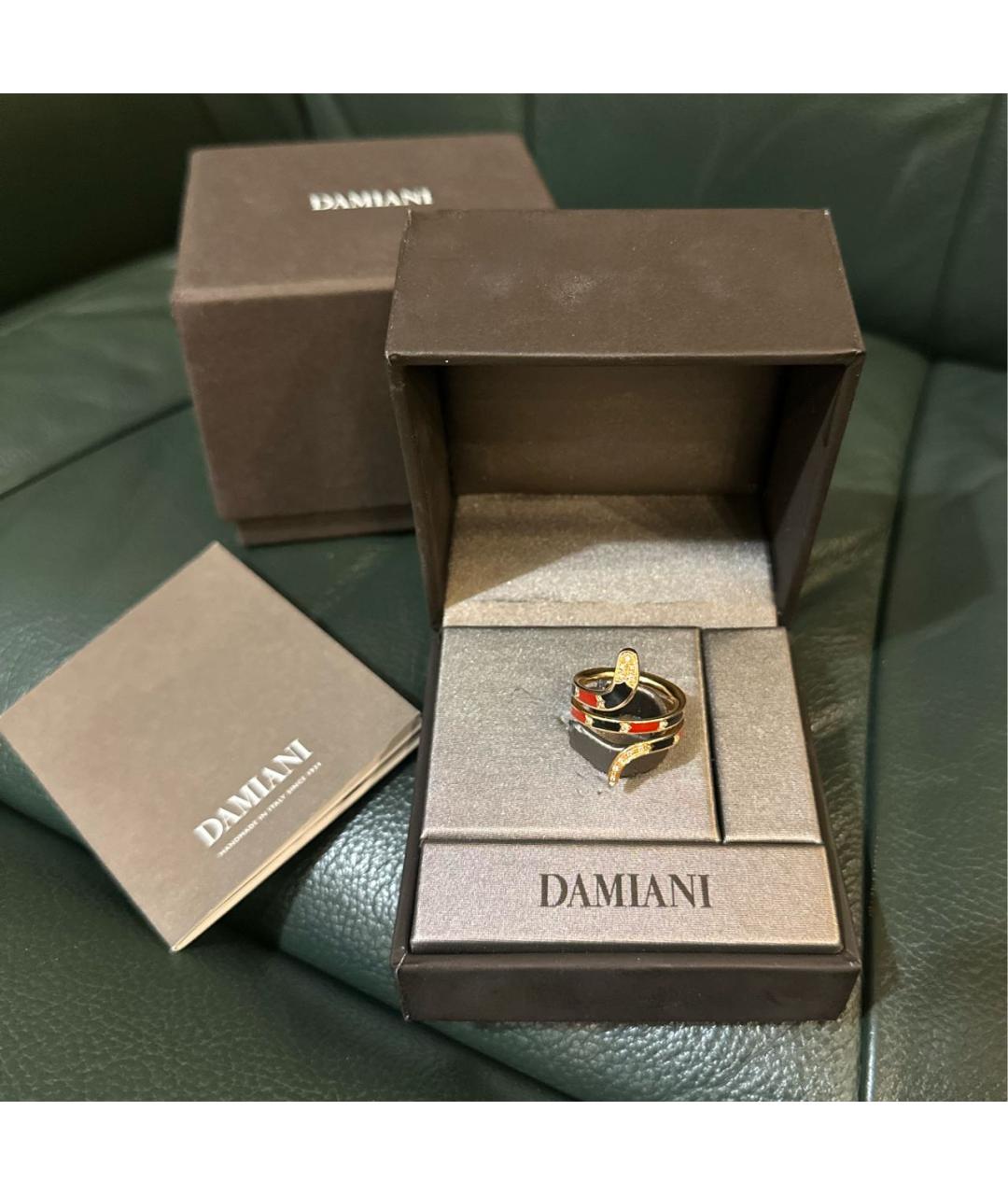 DAMIANI Золотое кольцо из желтого золота, фото 7