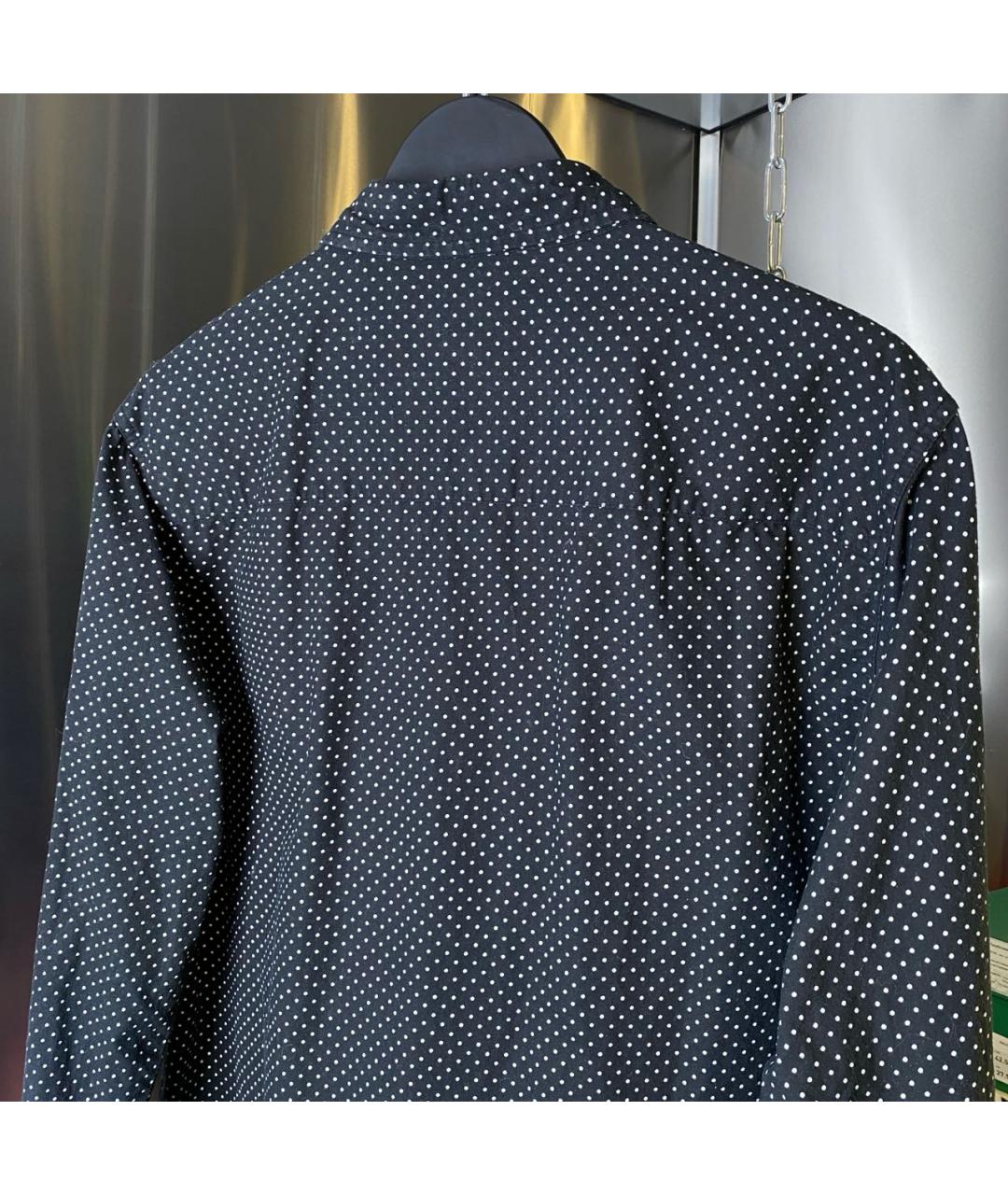 STUSSY Черная хлопковая кэжуал рубашка, фото 3