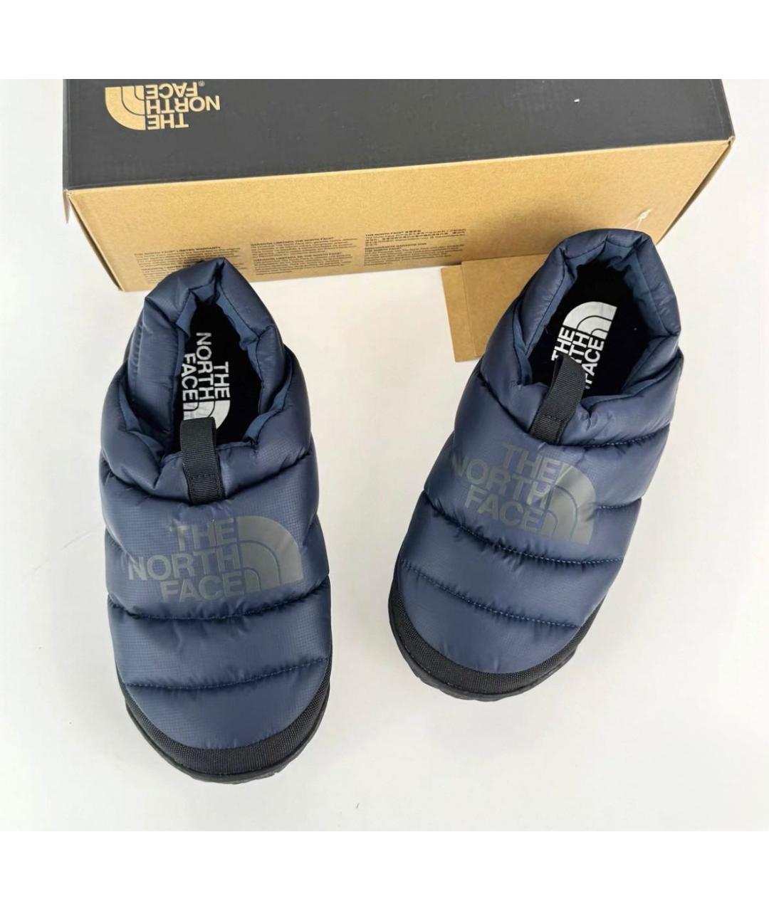 THE NORTH FACE Темно-синие синтетические слипоны, фото 7