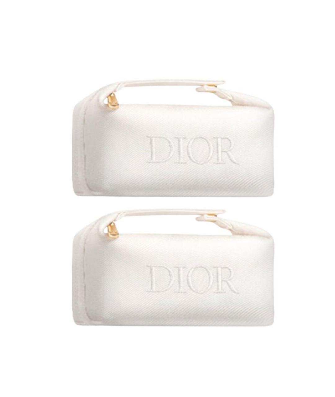 CHRISTIAN DIOR Белая косметичка, фото 3
