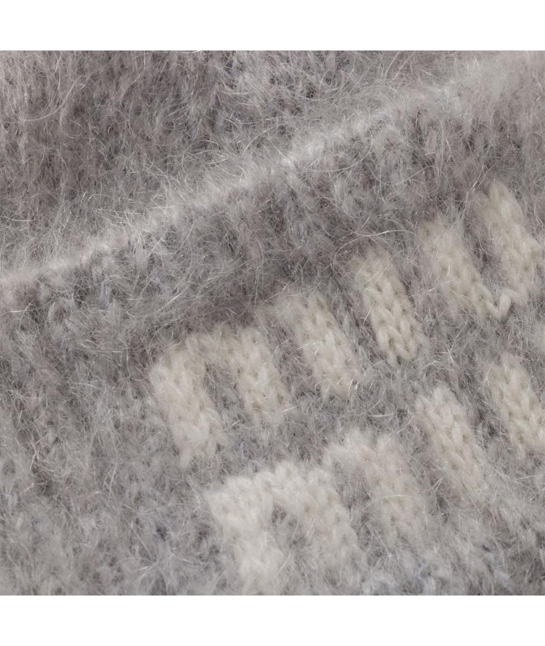 MIU MIU Серая шапка, фото 2