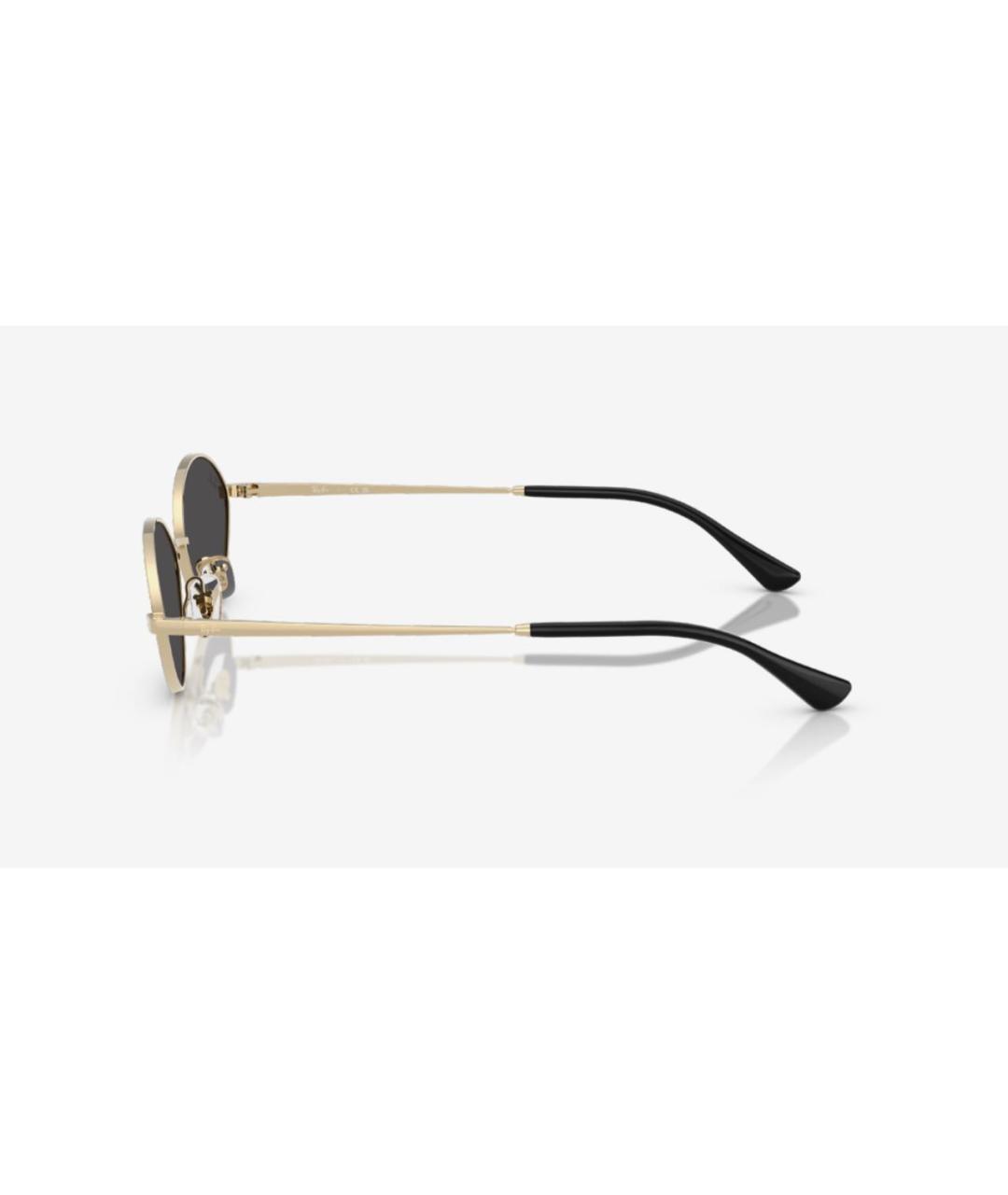 RAY BAN Антрацитовые металлические солнцезащитные очки, фото 3