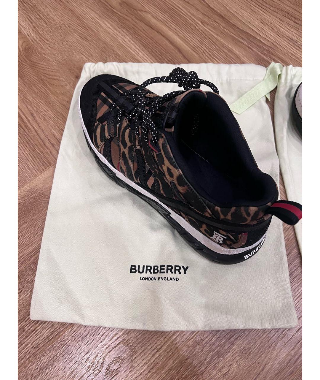 BURBERRY Мульти низкие кроссовки / кеды, фото 6