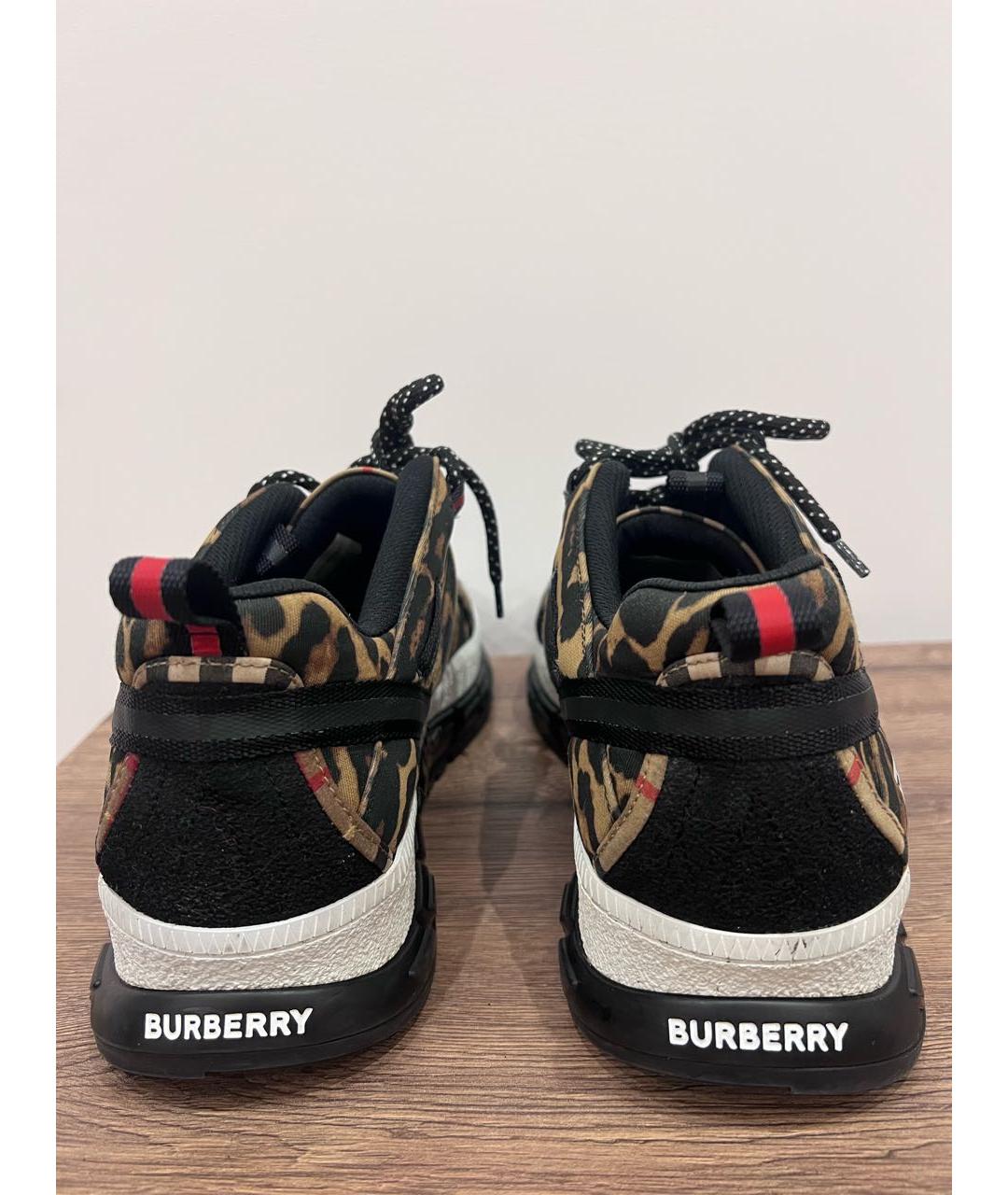 BURBERRY Мульти низкие кроссовки / кеды, фото 4
