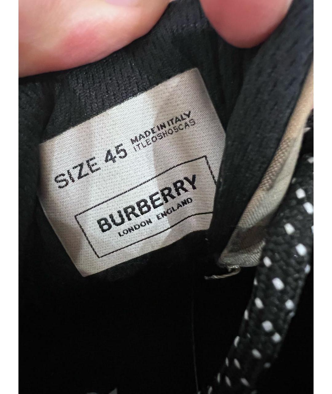 BURBERRY Мульти низкие кроссовки / кеды, фото 5