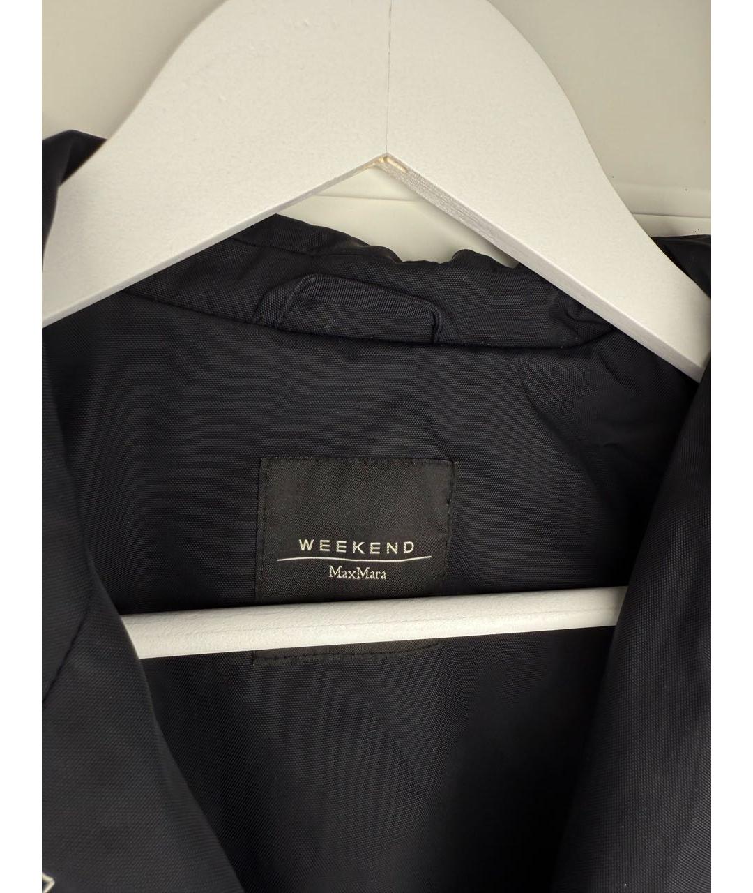 MAX MARA Черный тренч/плащ, фото 4