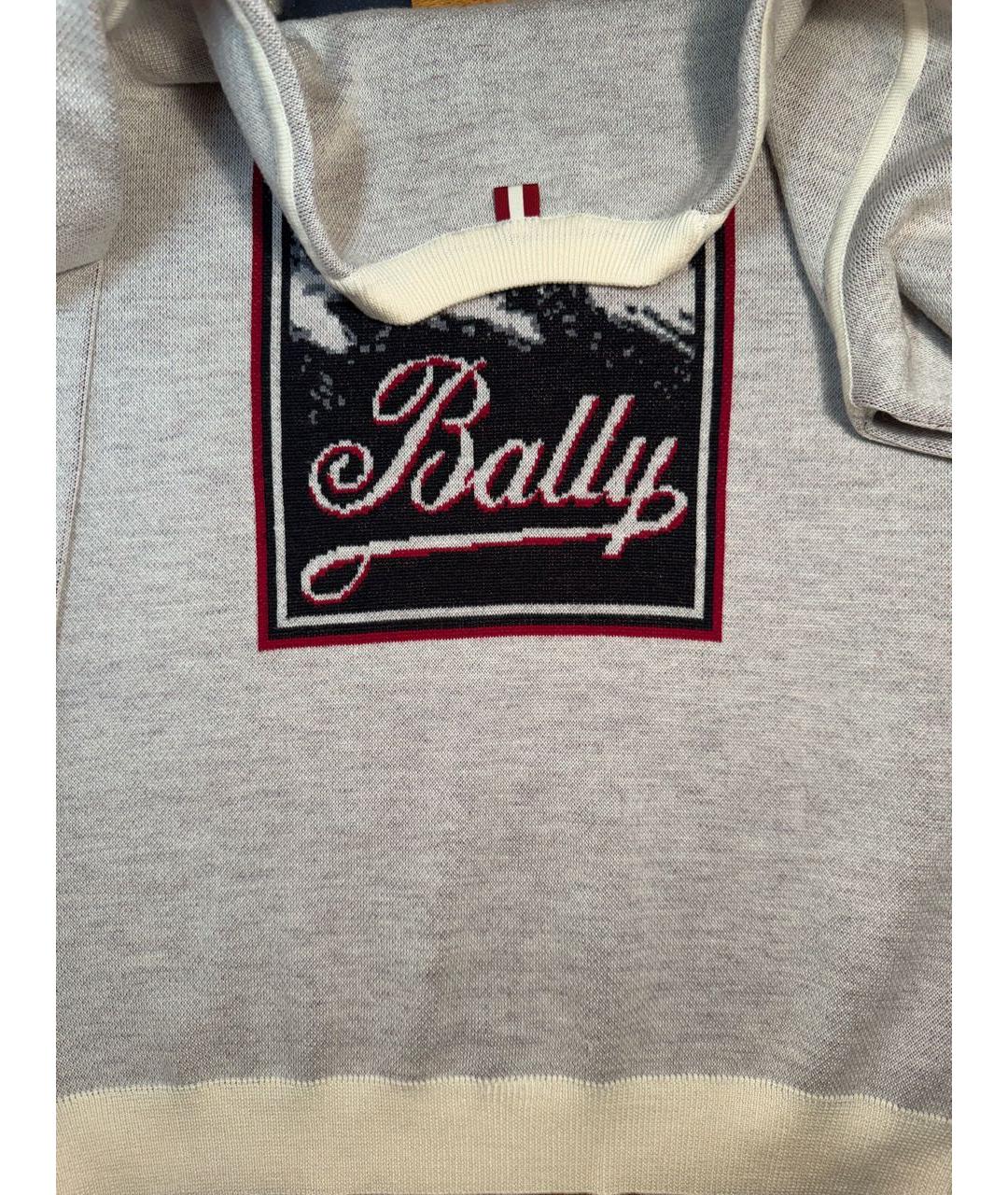 BALLY Серый шерстяной джемпер / свитер, фото 8