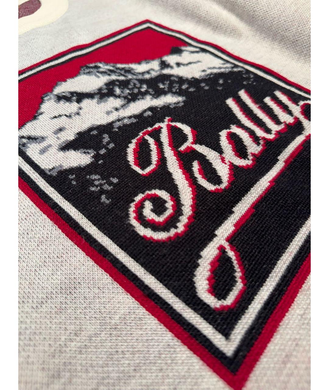 BALLY Серый шерстяной джемпер / свитер, фото 4