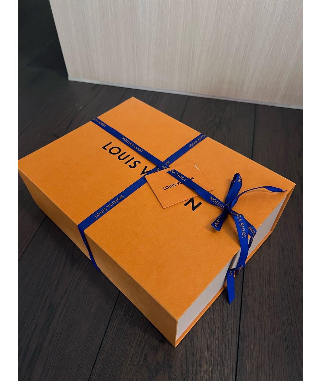 LOUIS VUITTON Черные кожаные лоферы, фото 8
