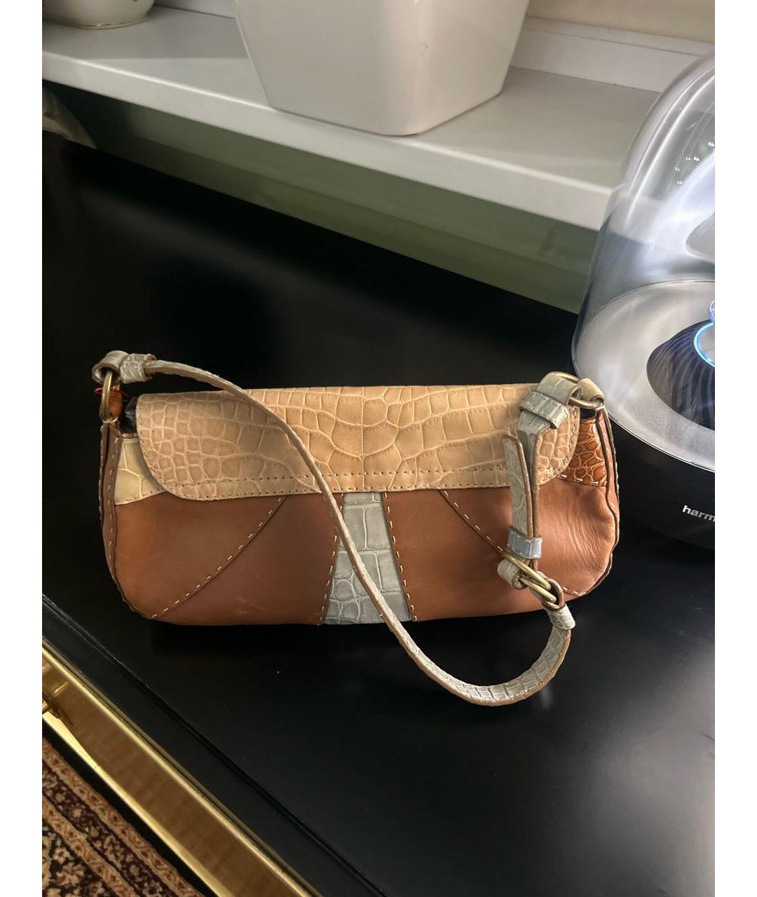 JIL SANDER Мульти кожаная сумка с короткими ручками, фото 3