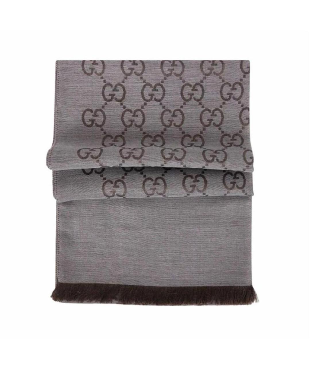 GUCCI Шелковый шарф, фото 2