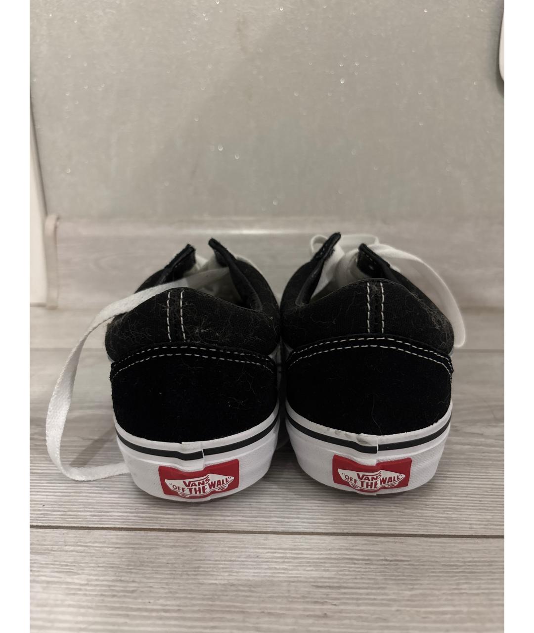VANS Черные текстильные кеды, фото 3