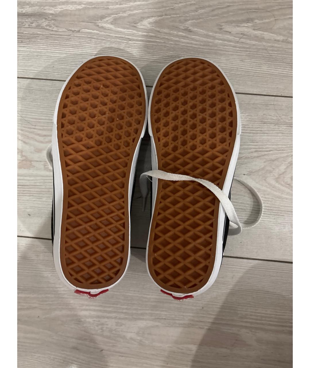 VANS Черные текстильные кеды, фото 4
