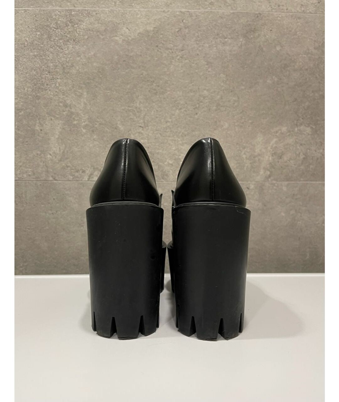 STELLA MCCARTNEY Черные кожаные ботинки, фото 4