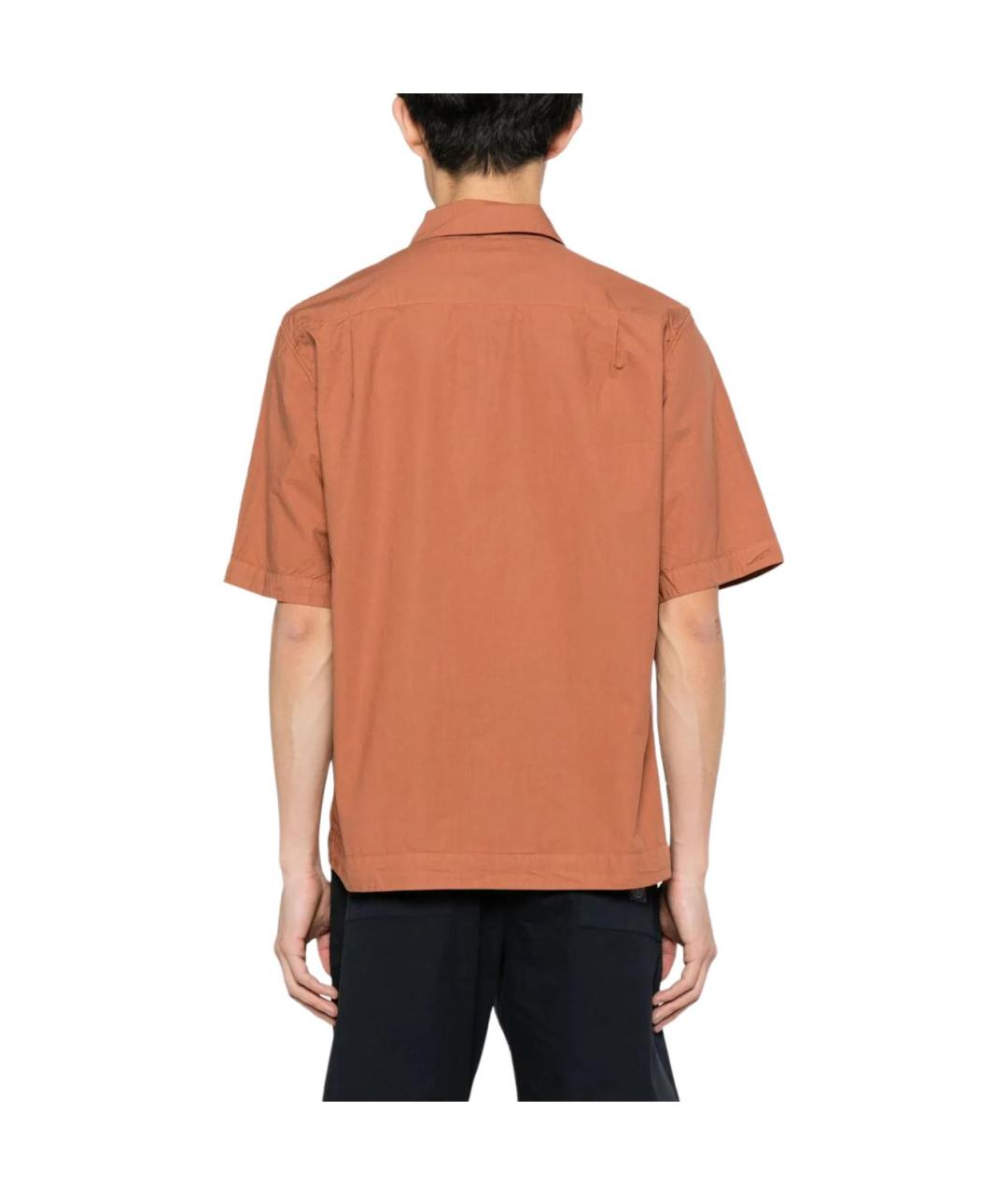 STONE ISLAND Оранжевая футболка, фото 3