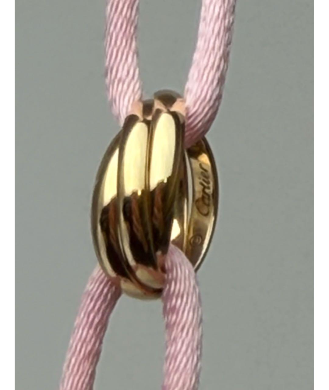CARTIER Розовый браслет из желтого золота, фото 5