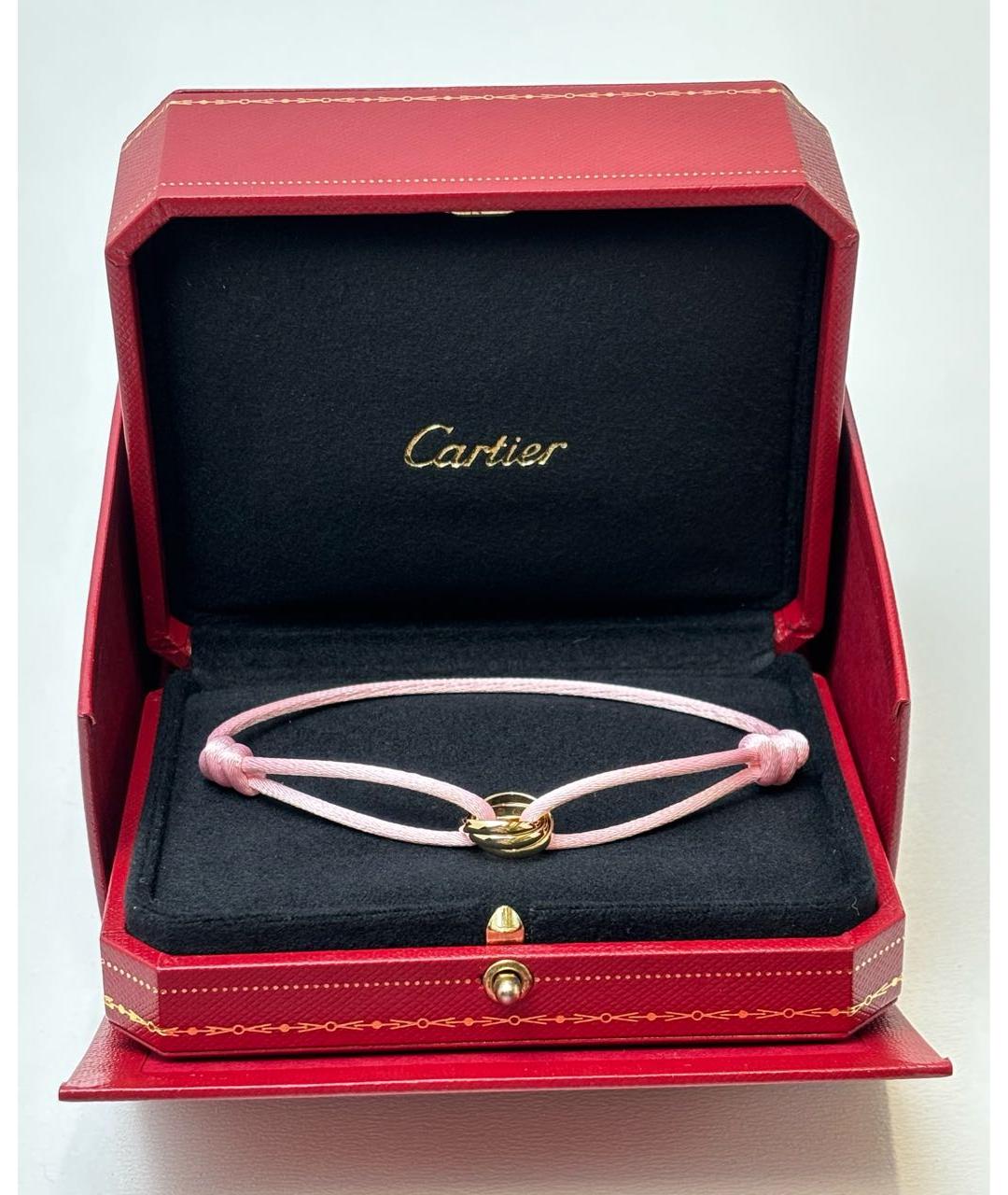 CARTIER Розовый браслет из желтого золота, фото 3