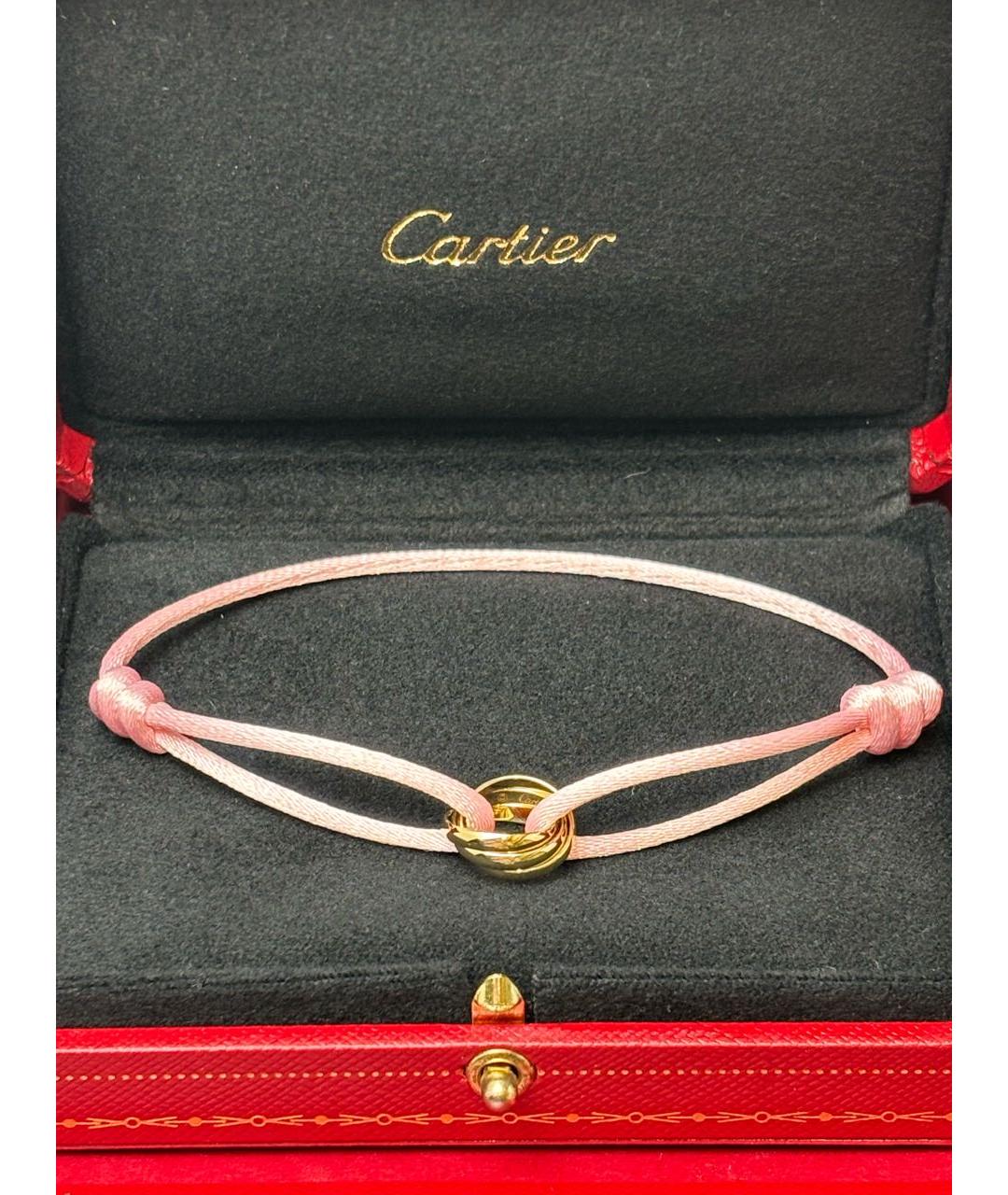 CARTIER Розовый браслет из желтого золота, фото 4