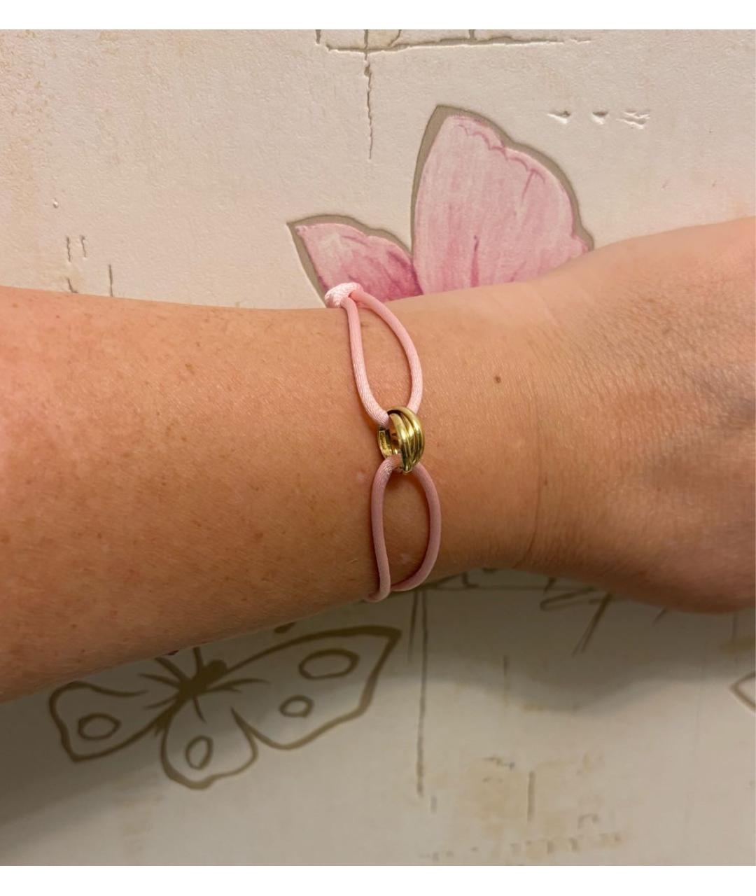 CARTIER Розовый браслет из желтого золота, фото 6
