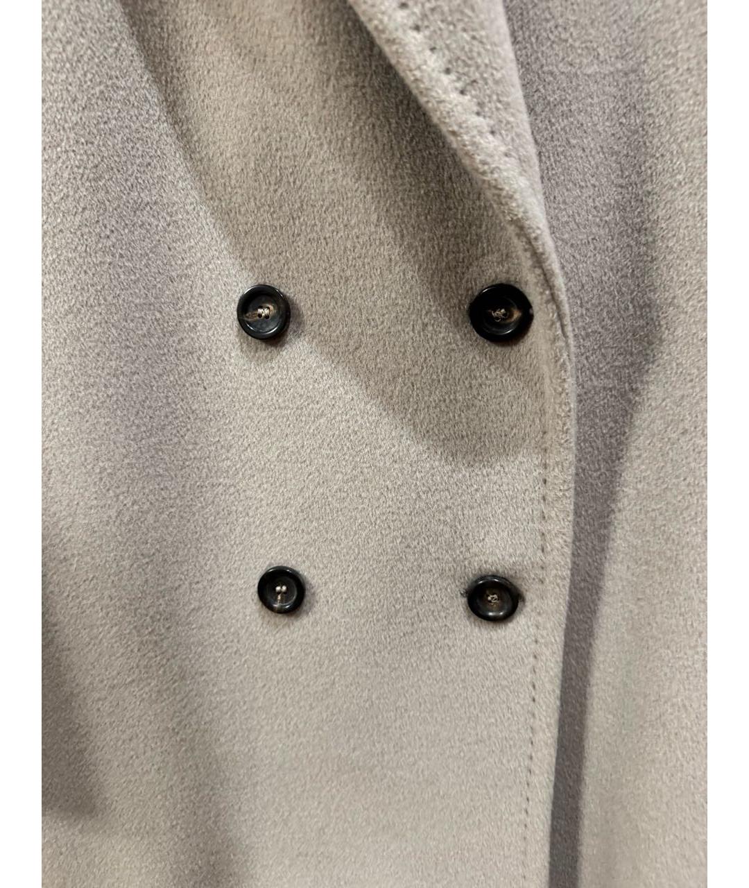 MAX MARA STUDIO Бежевое вискозное пальто, фото 4