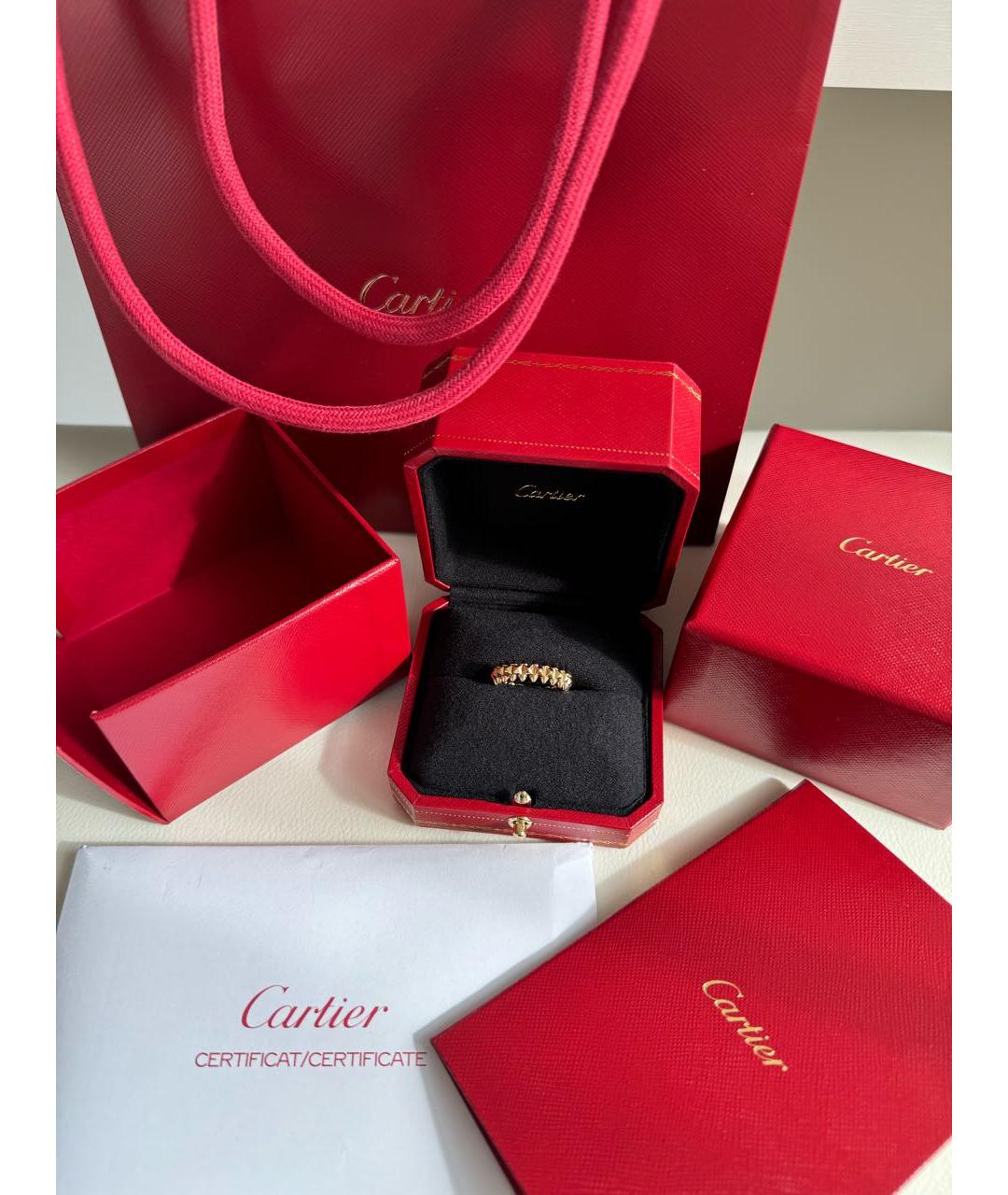 CARTIER Кольцо из розового золота, фото 2