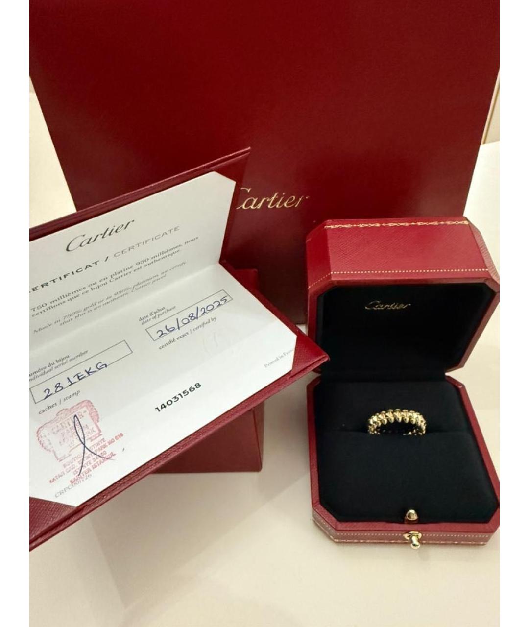 CARTIER Кольцо из розового золота, фото 7