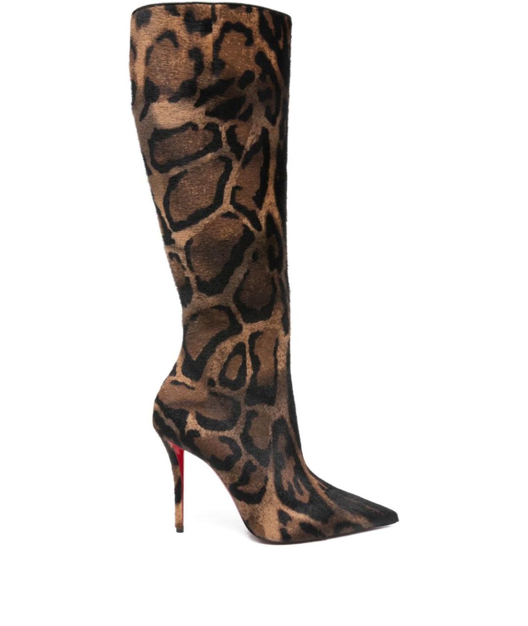 CHRISTIAN LOUBOUTIN Коричневые сапоги, фото 1